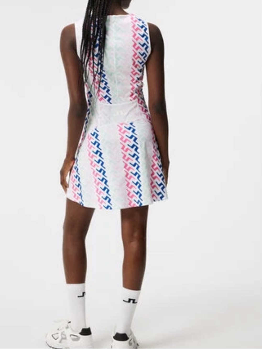 J.Lindeberg Helena Print Dress Size L - Picture 2 of 12